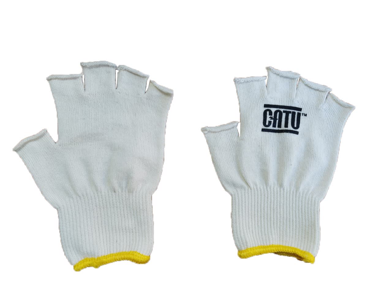Catu - mitaines sous-gants coton tricoté taille unique 7/8