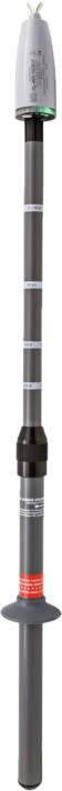 Catu - Détecteur de tension HTA IEC 10-30 kV, Indication lumineuse, Perche télescopique