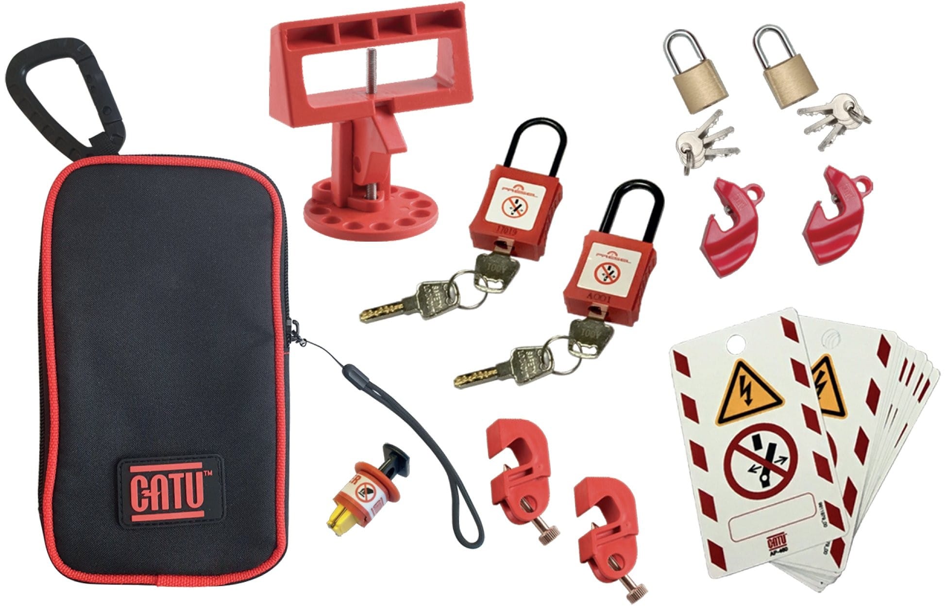 Catu - Kit de consignation pour disjoncteurs en accord avec la norme NF C 18-510.