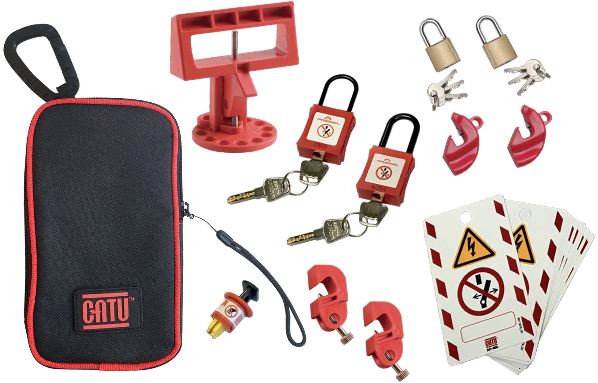 Catu - Kit de consignation pour disjoncteurs en accord avec la norme NF C 18-510.