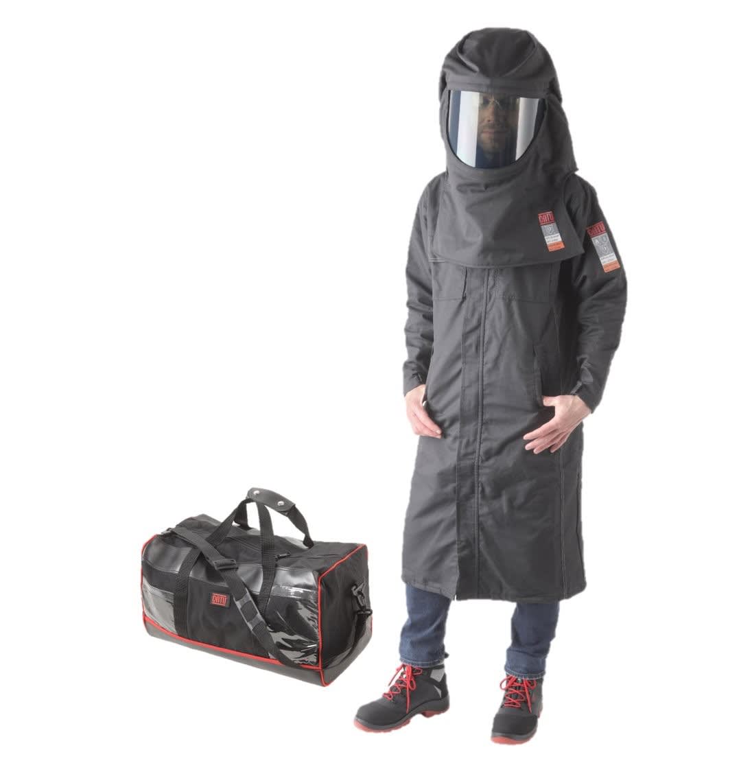 Catu - Kit complet protection arc flash ATPV 25-40 cal/cm² veste de man?uvre XS-S
