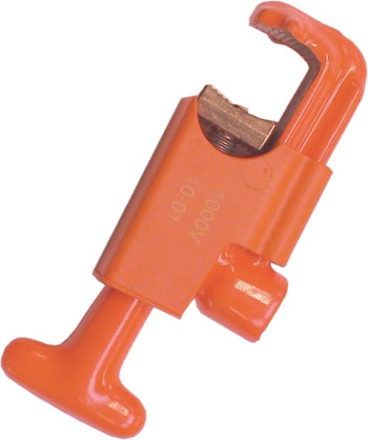 Catu - Mini pince isolée pour serrage sur conducteur nu. TST BT.