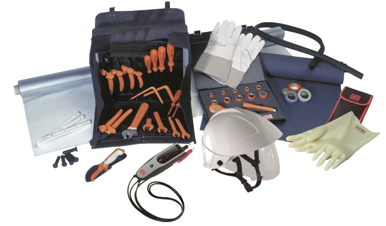 Catu - dotation pour électriciens pour travaux sur installations BT avec casque