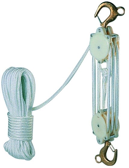 Catu - palan pour traveaux sous tension basse tension cmu 240 dan corde 25m