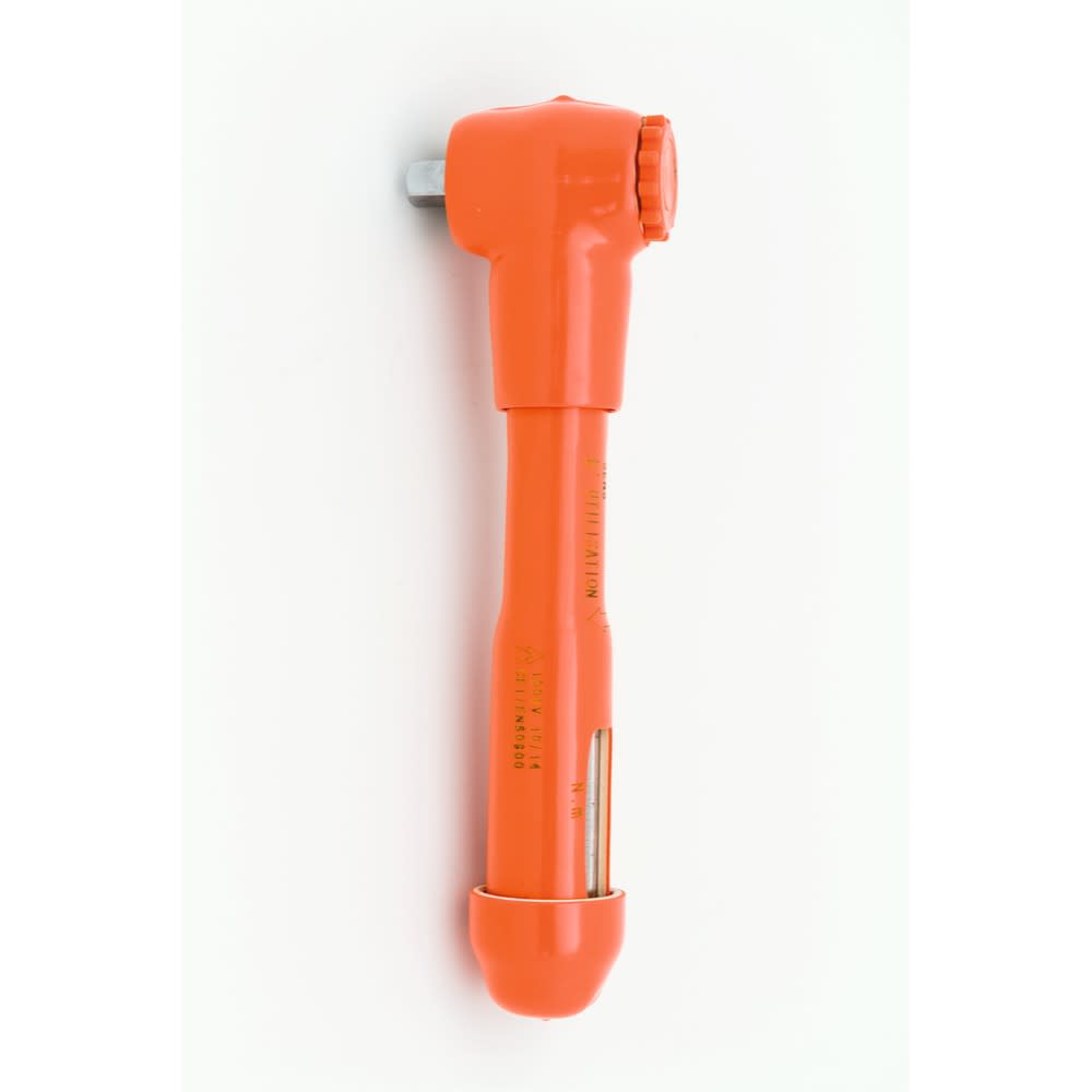 Catu - Clé dynamométrique 3/8" isolée 230 mm. Couple de serrage 4-20 Nm réversible