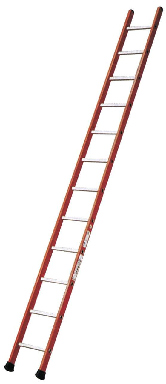 Catu - Echelle isolante simpe. Longueur 4,09 m et 14 échelons
