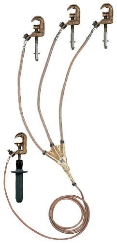 Catu - Equipement de mise à la terre Icc 30 kA/1s.