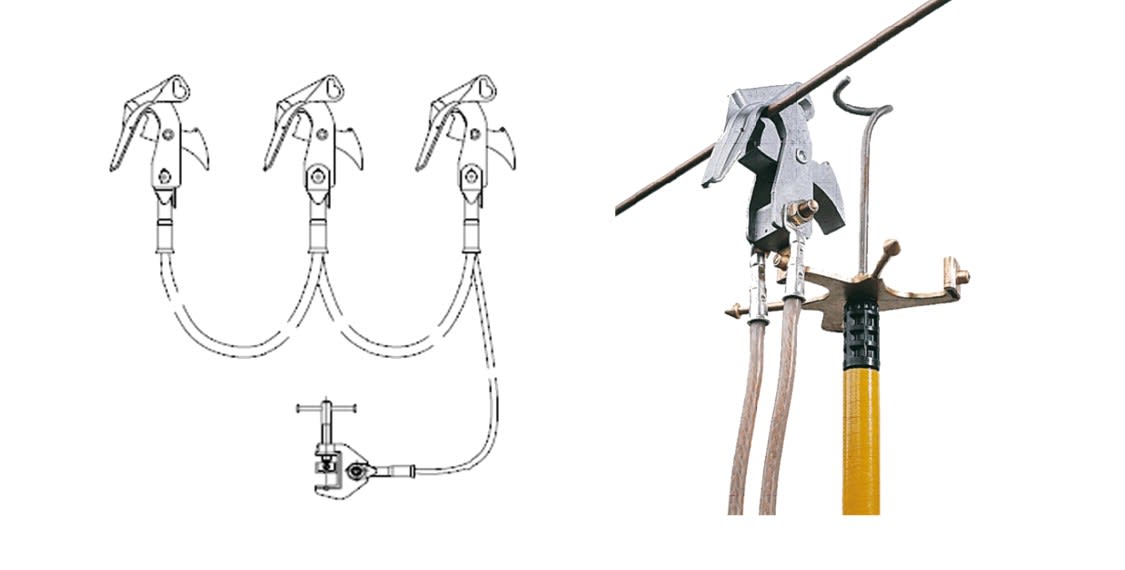 Catu - Equipement de mise à la terre. Icc: 17,5 kA/1s