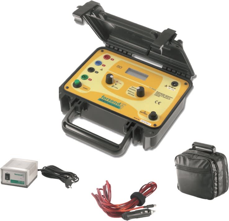 Catu - Mesureur de terre à piquets et de résistivité des sols à affichage digital