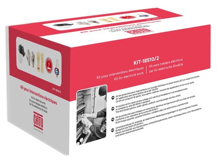 Catu - Kit protection individuelle et condamnation BT, NF C18-510.