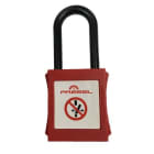 Catu - cadenas plastique rouge anse nylon 6mm clé aléatoire Z