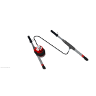 Catu - Détecteur de tension DC bipolaire 120-1500 V DC. Pointes Ø8 mm. Cable 2 m.