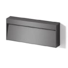 Be-Led - WALL RECTANGLE-SAILLIE -8W-IP65-3000K-GRIS FONCE