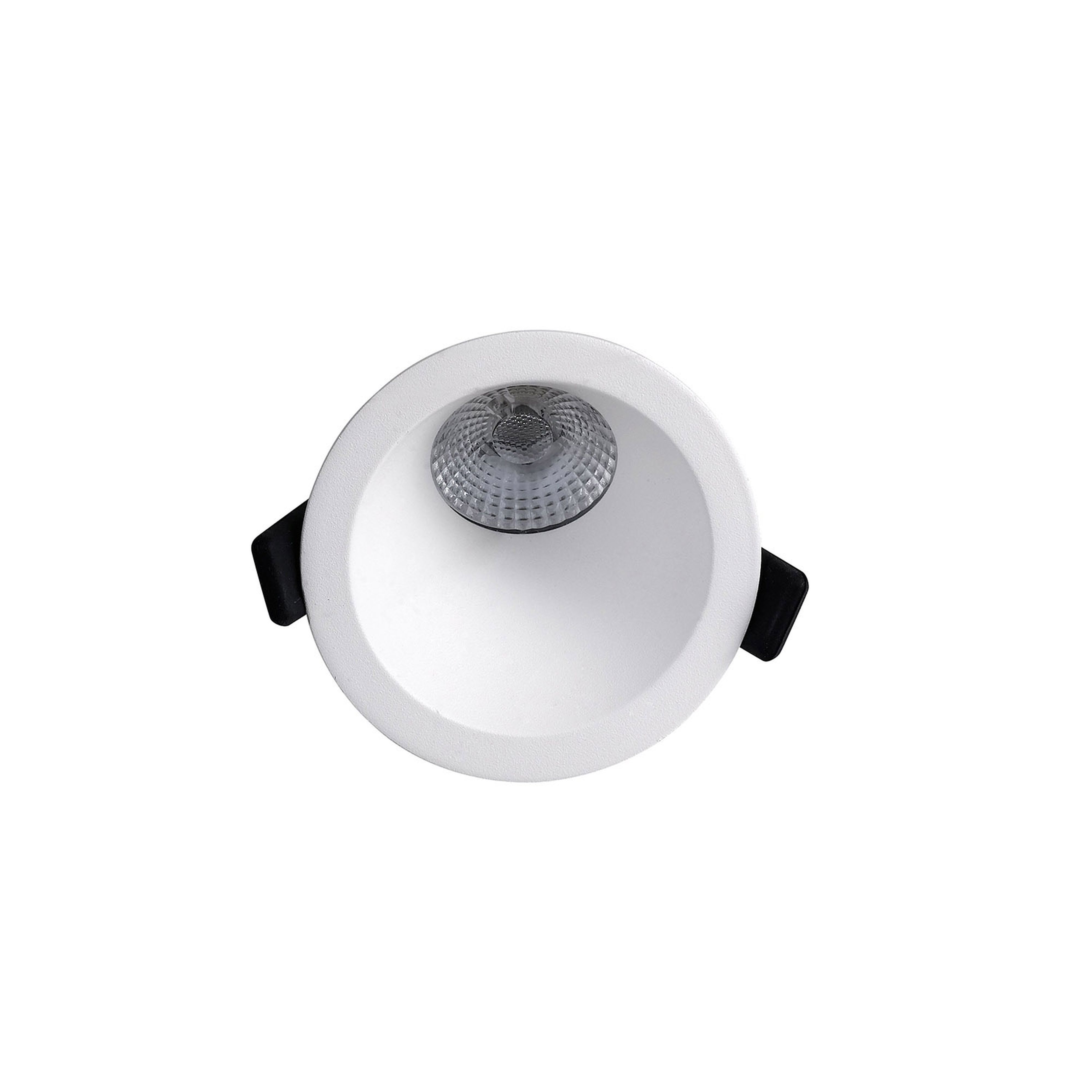 Be-Led - STORM ASYMETRIQUE 8W-IP20-40°-3000K-ROND-BLANC