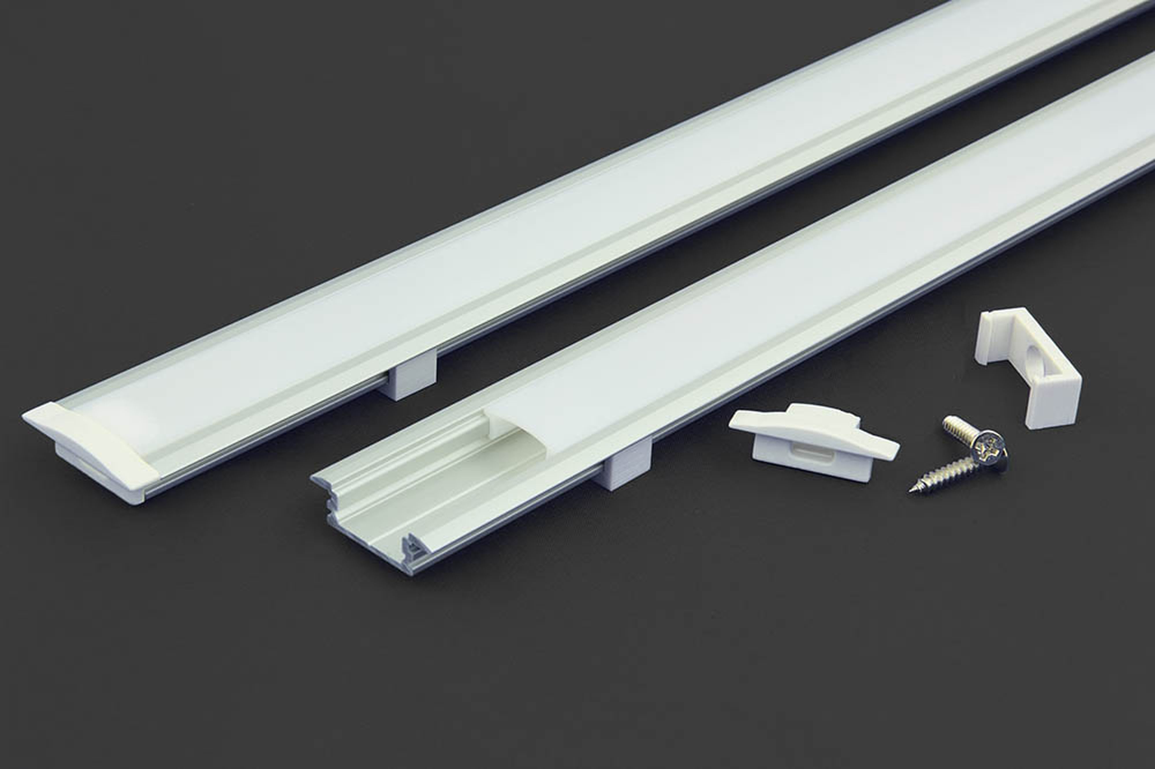 Be-Led - KIT PROFILE LINE 2-2m avec accessoires