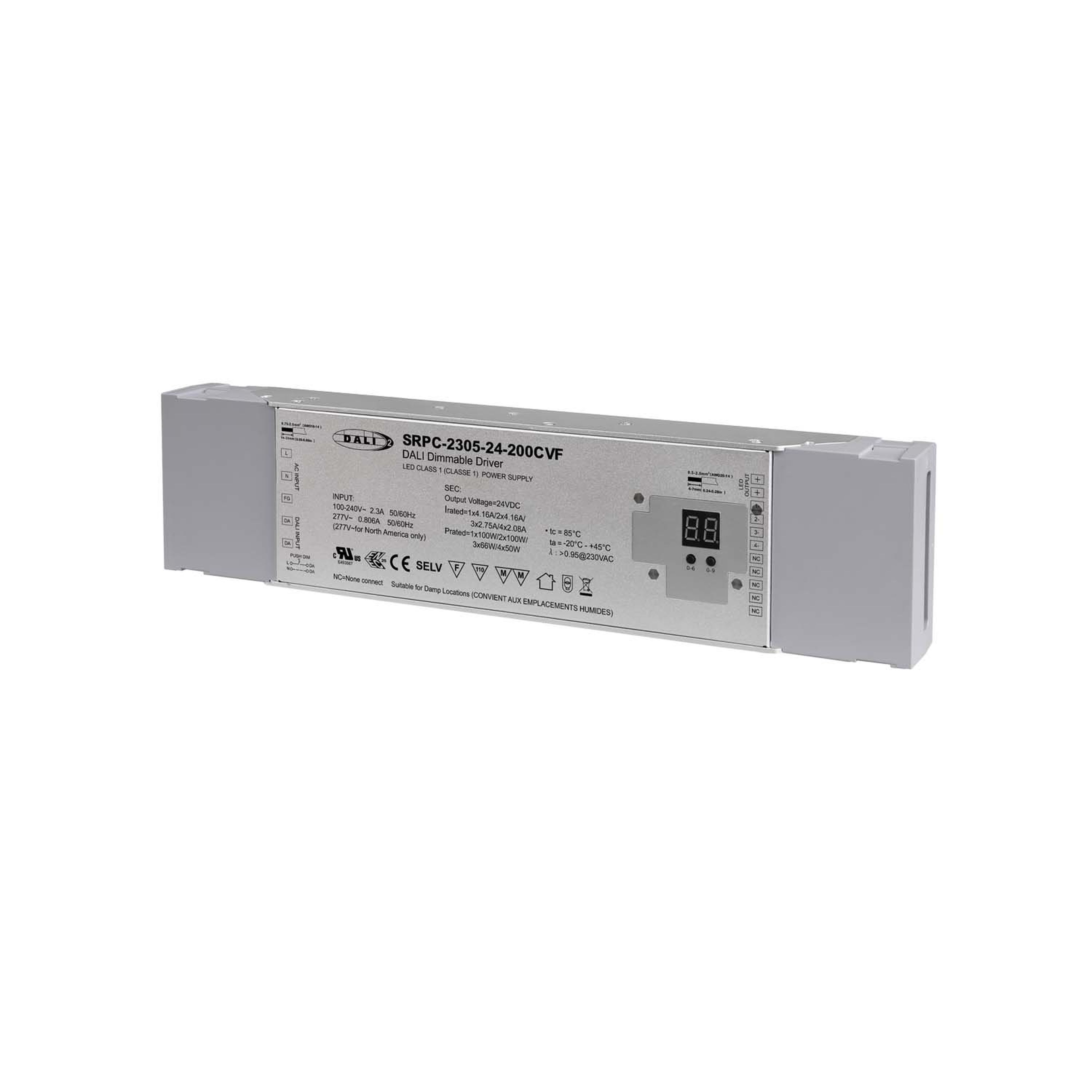 Be-Led - ALIM-CV24V-100W-IP20-BELED-TRIAC-DALI-PUSH-0/10V