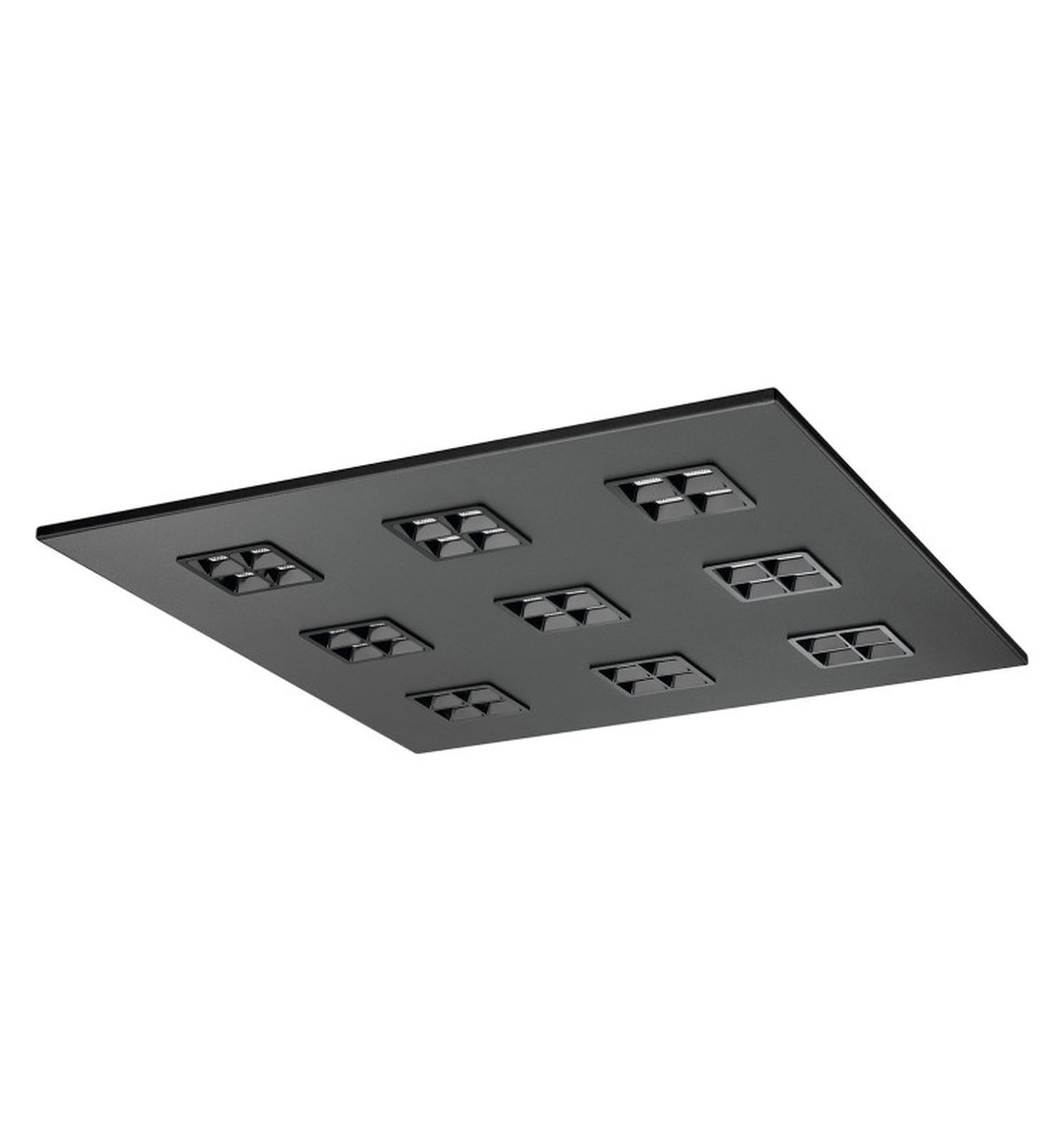 Be-Led - DALLE PURE CONFORT12-600x600-22W-IP20-UGR12-4000K-NOIR