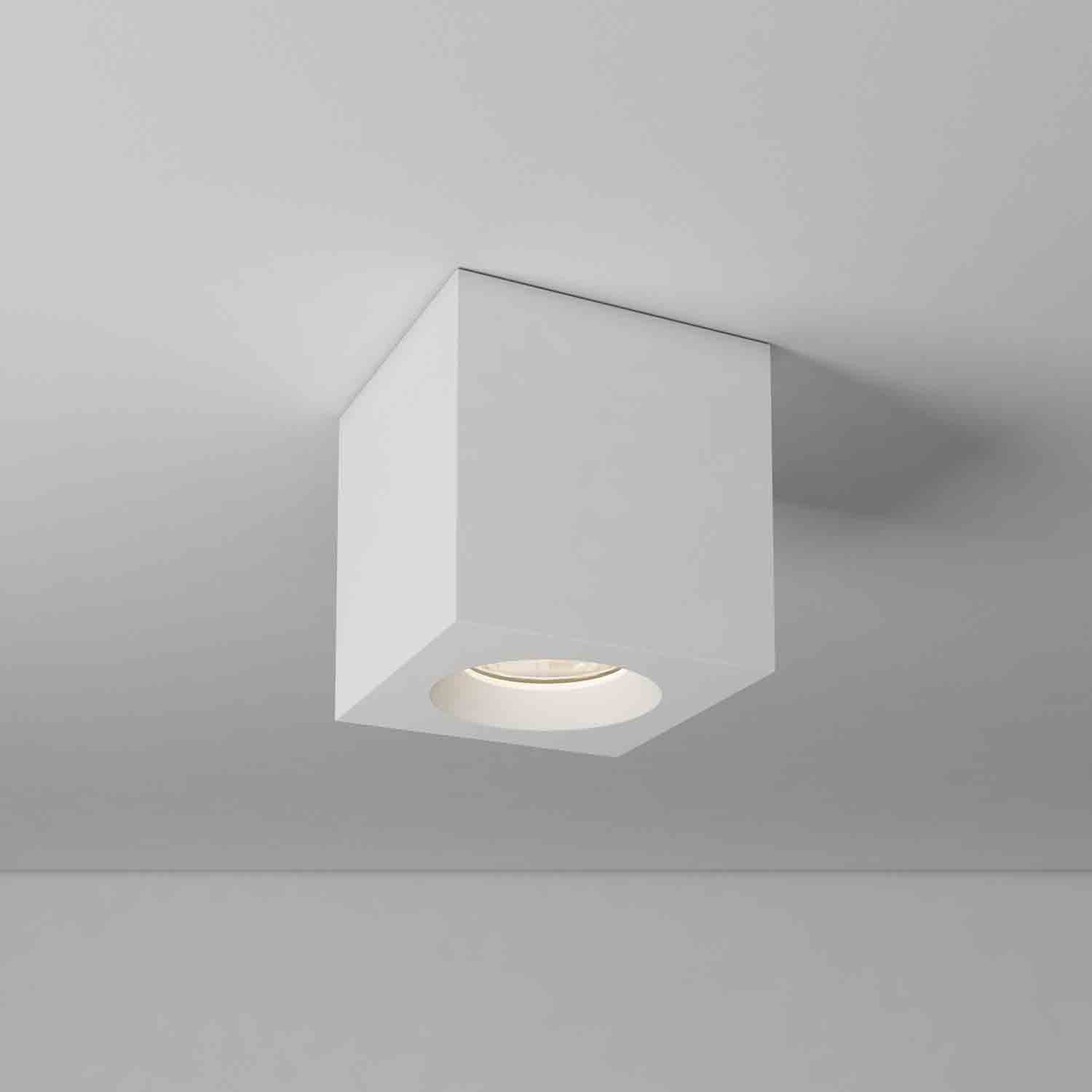 Be-Led - KLARA CARRE-GU10-IP65-BLANC