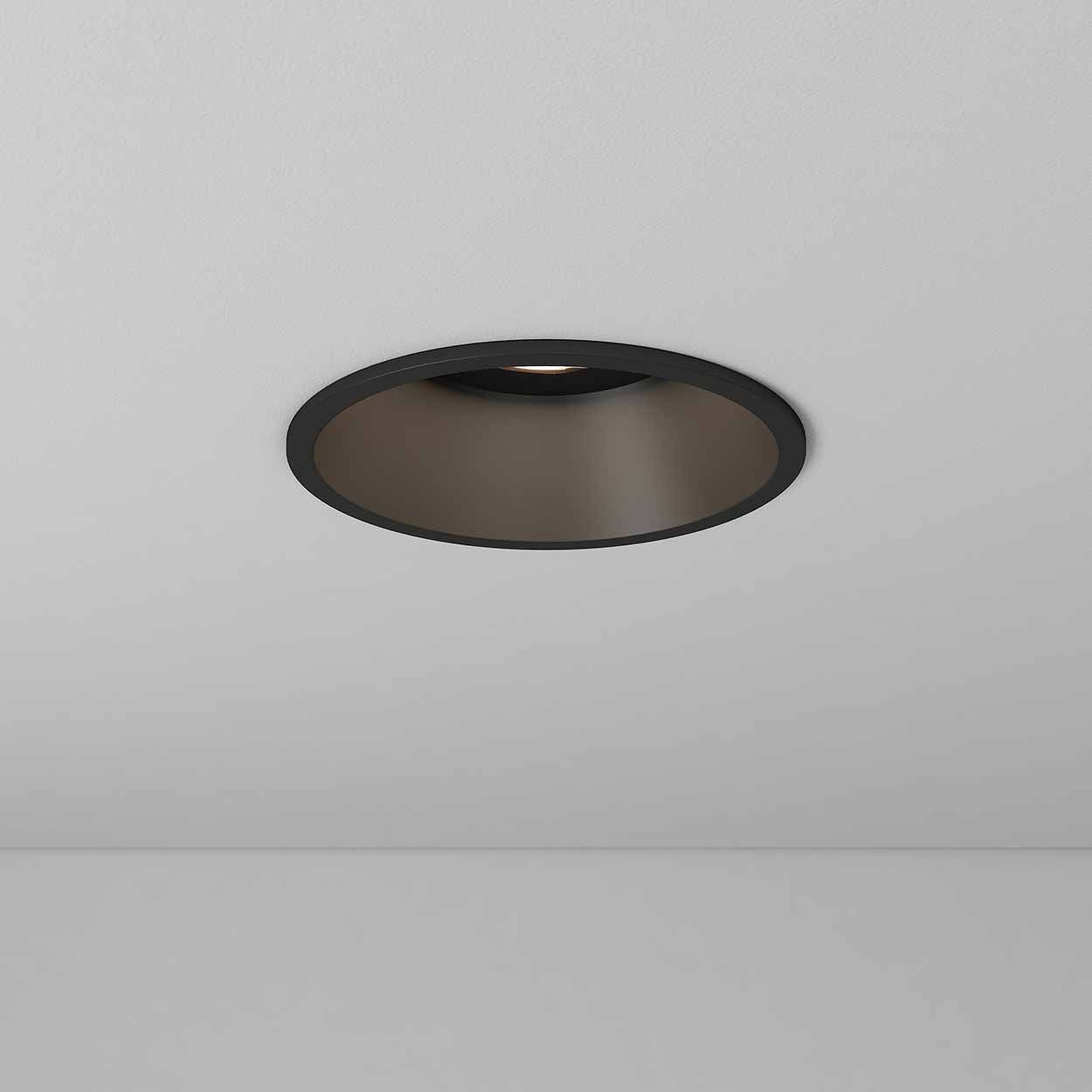 Be-Led - DROP BASSE LUM R-GU10-IP65-NOIR
