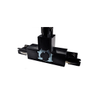 Be-Led - RAIL CONNECTEUR T-L1-L2-TWIST-NOIR