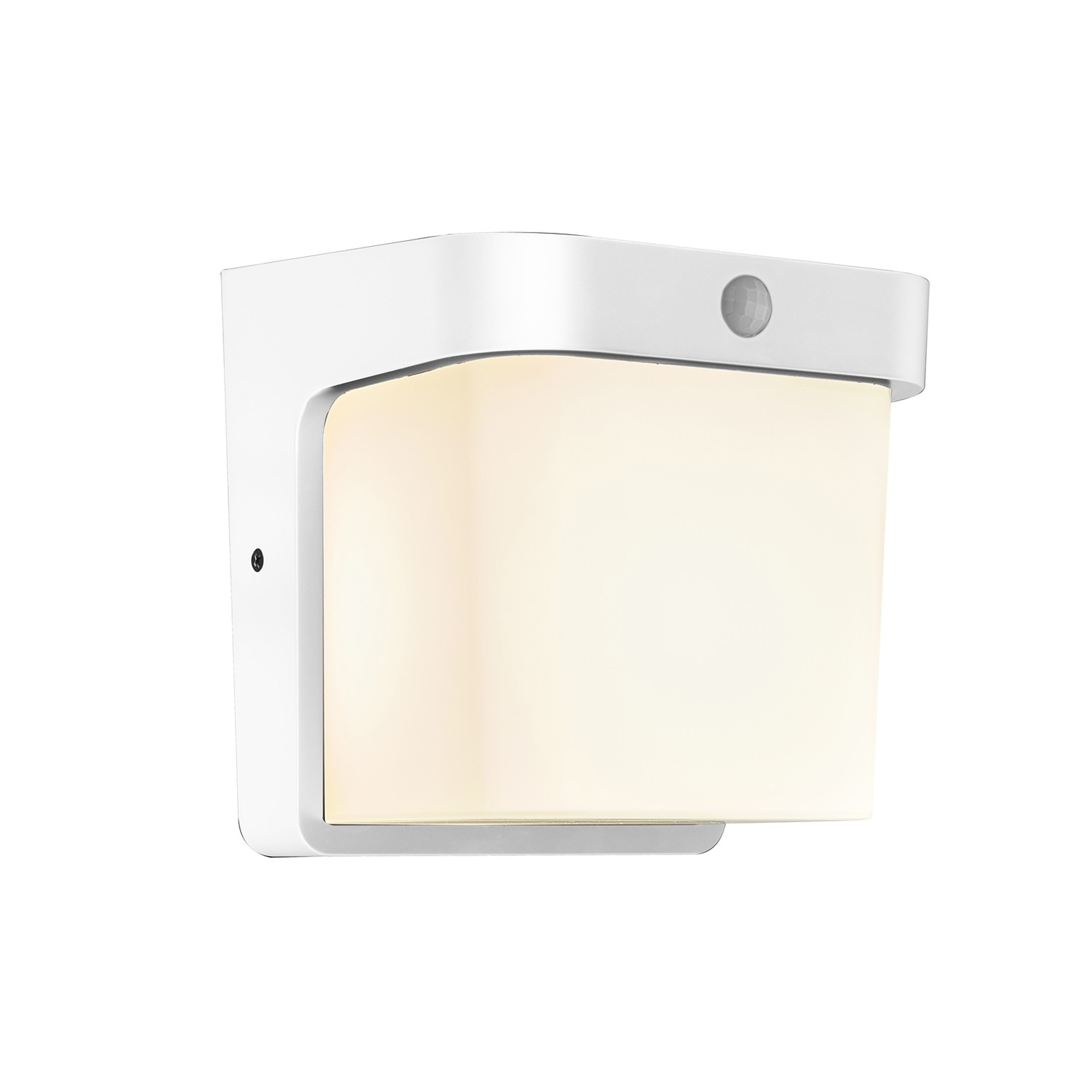 Be-Led - CUBE APPLIQUE-E27-IP65-BLANC-DETECT