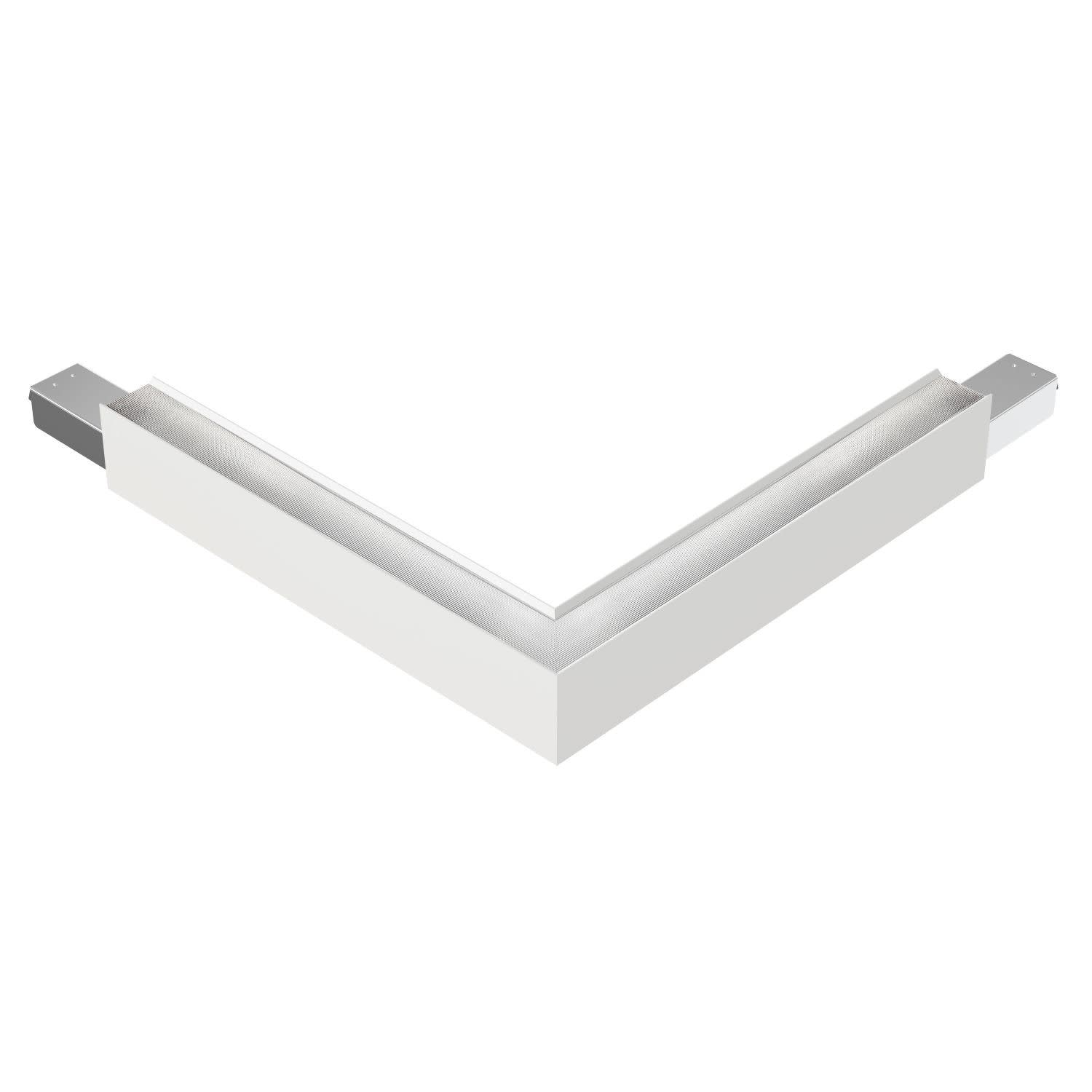 Be-Led - OFFICELINE-ANGLE-3CCT-PRISM-22W-DALI-BLANC