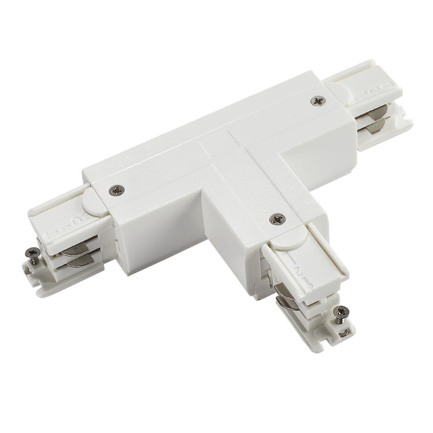 Be-Led - RAIL CONNECTEUR T DROIT 2-BLANC