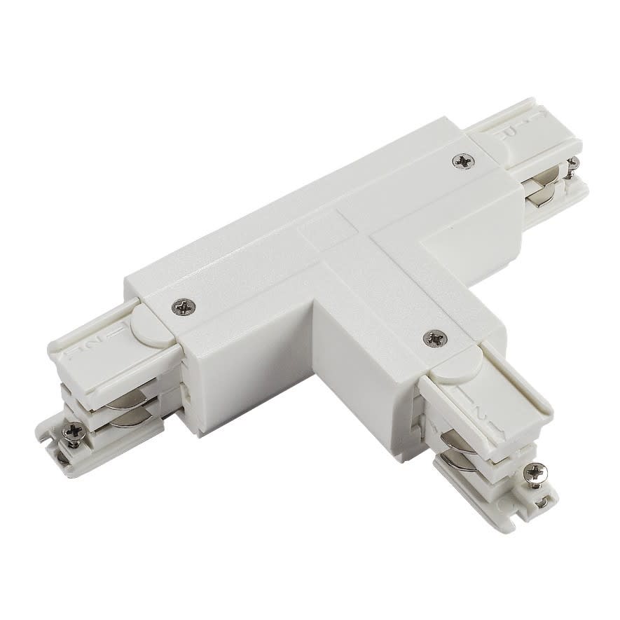 Be-Led - RAIL CONNECTEUR T DROIT 1-BLANC