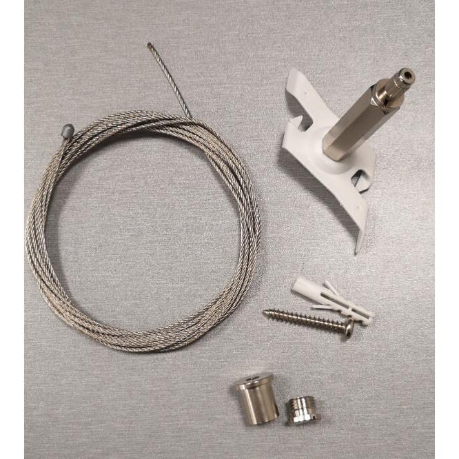 Be-Led - RAIL KIT DE SUSPENSION-1,5M-BLANC