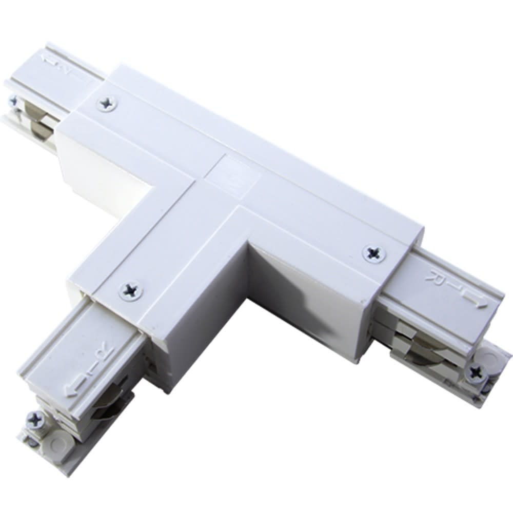 Be-Led - RAIL CONNECTEUR T GAUCHE 1-BLANC