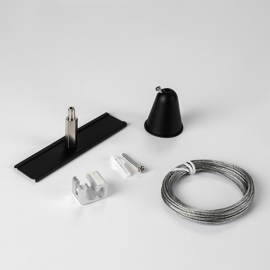 Be-Led - RAIL KIT DE SUSPENSION-RENFORT-5M-NOIR