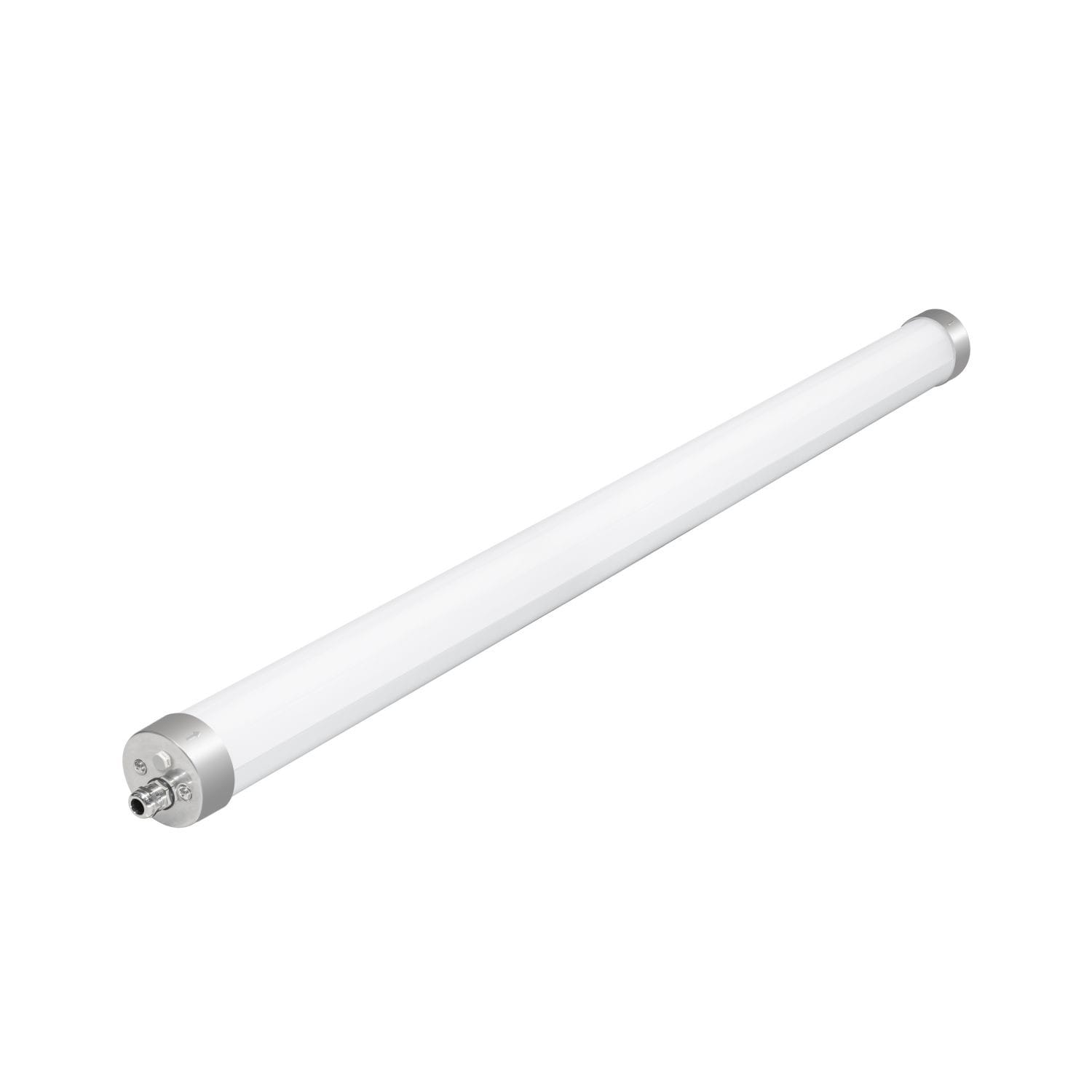 Be-Led - TUBE ECOPLUS G2-1200-34W-3CCT-IP66-IK10-OPALE-INOX 316
