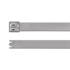 Hellermanntyton - Collier métallique 1245x16 mm en Inox 316 noir - MBT49UH
