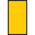 Hellermanntyton - Repères WIC2 jaune, Ø 2,8 à 3,8 mm, section 1,5 à 2,5 mm², sans marquage