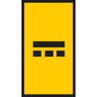 Hellermanntyton - Repères WIC0 jaune, Ø 0,8 à 2,2 mm, section 0,15 à 0,75 mm²,marquage Continu