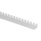 Hellermanntyton - Profile de protection bord de tole en Polyamide 6 natural largeur 13.2mm
