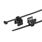Hellermanntyton - Lanière de fixation pour bord de tôle 200 x 4.6mm en PA66HIRHS noir -T50ROSEC6-8