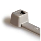 Hellermanntyton - Collier 387x7.6 mm en polyamide 4.6 gris - T120R
