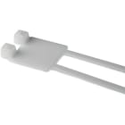 Hellermanntyton - Collier de serrage avec plaque d'identification 29x26,3, naturel, longueur 205mm