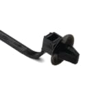 Hellermanntyton - Lanière à pied ancre 225x4.6mm pour trou Ø 6.8 à 7.2 mm en PA66HS Noir- T50MD7