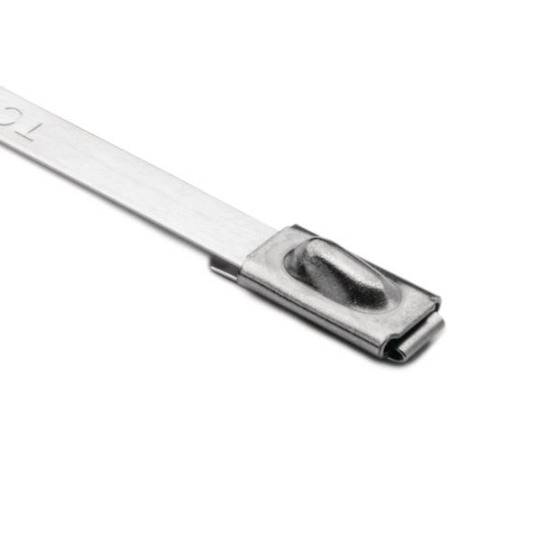 Hellermanntyton - Collier métallique 127x4.6 mm en Inox 304 - MBT5SS