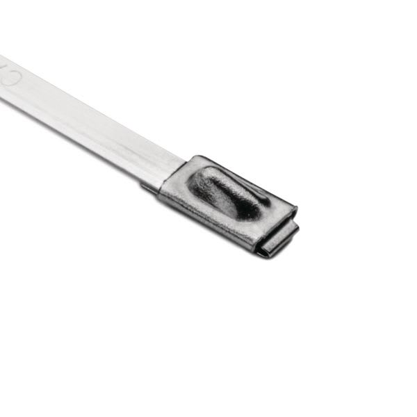 Hellermanntyton - Collier métallique 362x4.6 mm en Inox 304- MBT14SS