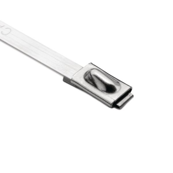 Hellermanntyton - Collier métallique 521x4.6 mm en Inox 304- MBT20SS