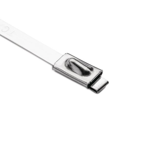 Hellermanntyton - Collier métallique 521x4.6 mm en Inox 316- MBT20S