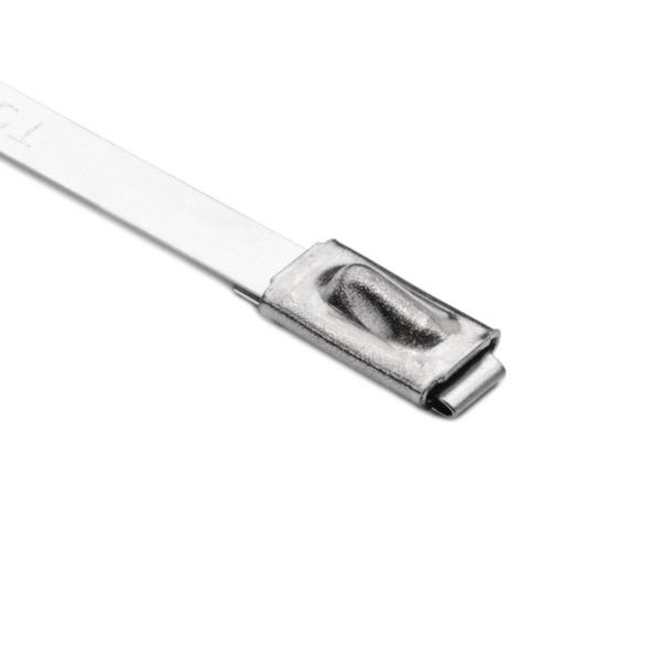 Hellermanntyton - Collier métallique 838x4.6 mm en Inox 316 - MBT33SS