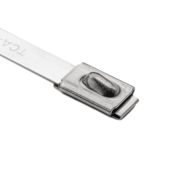 Hellermanntyton - Collier métallique 201x7.9 mm en Inox 304 - MBT8HS