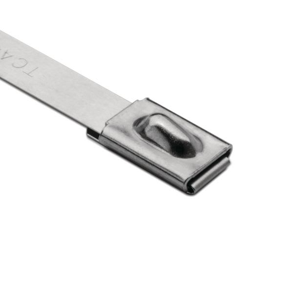 Hellermanntyton - Collier métallique 362x7.9 mm en Inox 316 - MBT14H