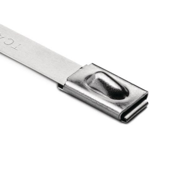 Hellermanntyton - Collier métallique 521x7.9 mm en Inox 316 - MBT20H