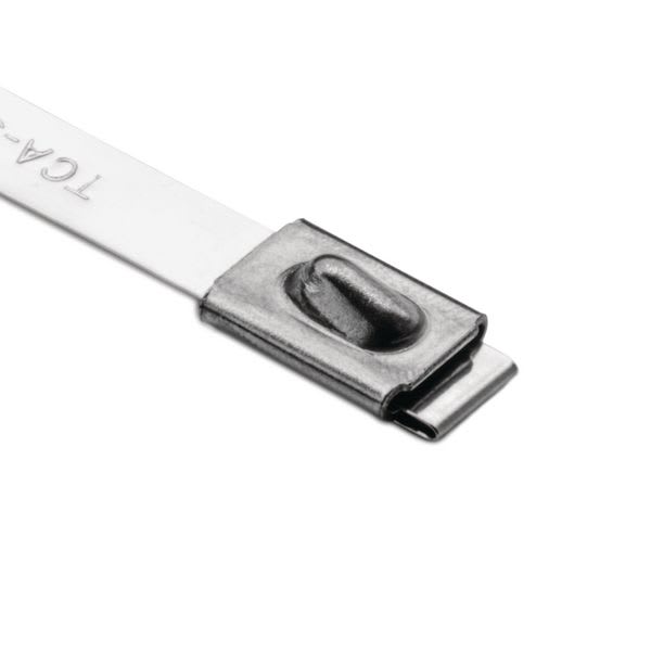 Hellermanntyton - Collier métallique 681x7.9 mm en Inox 316 - MBT27H