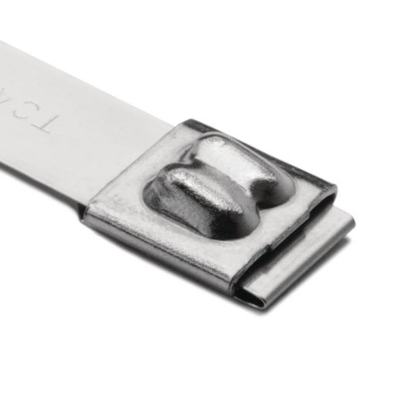 Hellermanntyton - Collier métallique 521x12.3 mm en Inox 316 - MBT20XH